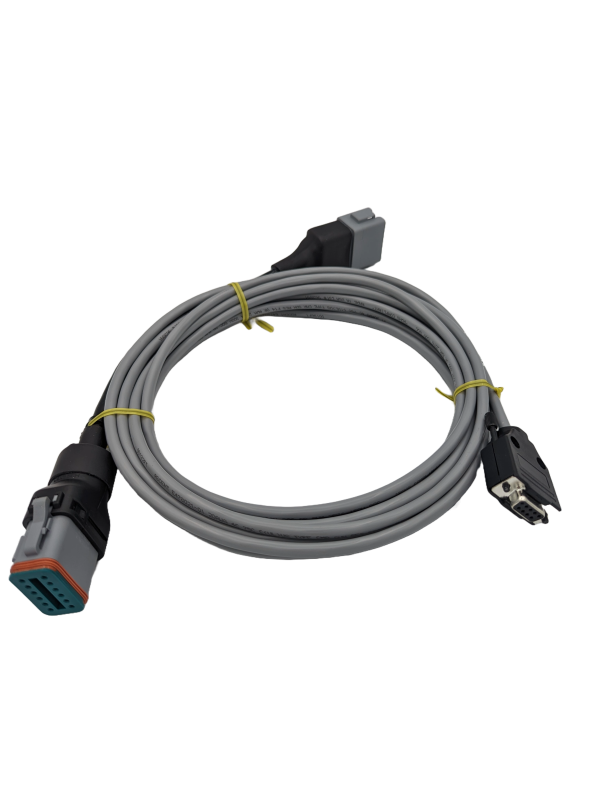 NMEA Output Tee Cable, John Deere Receiver to DB9F - Image 2